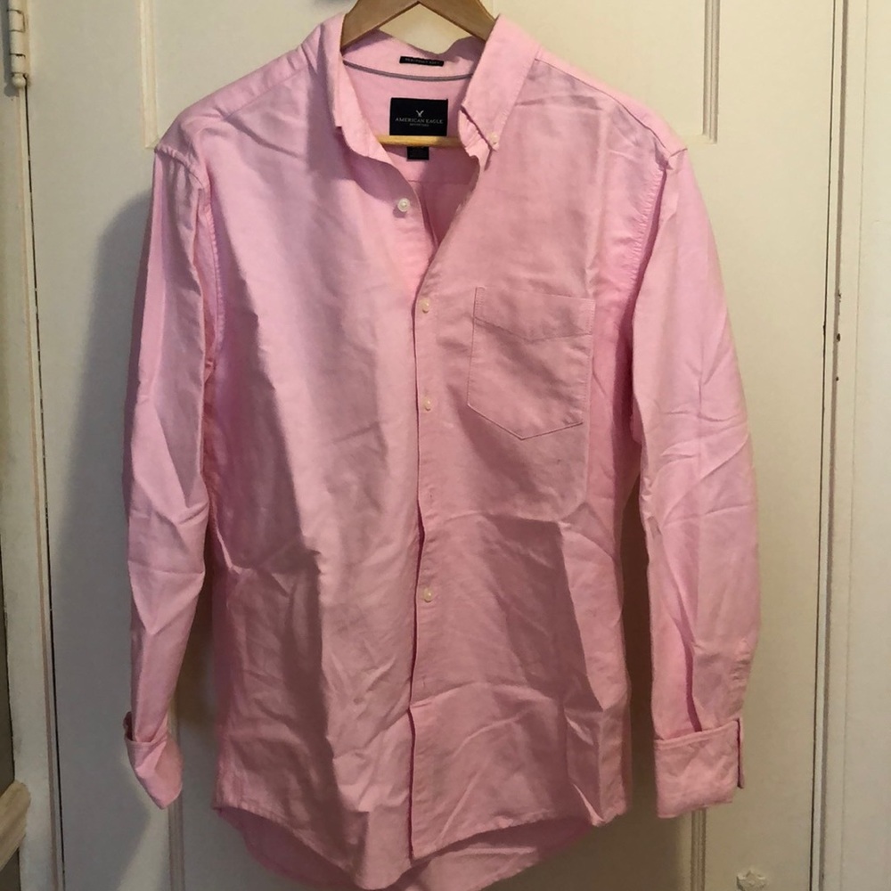Pink Men’s Seriously Soft American Eagle Shirt
